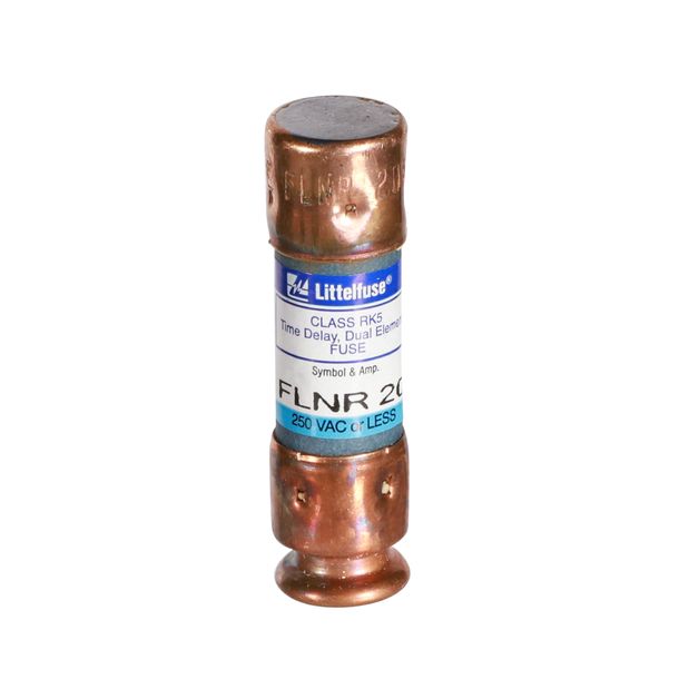 Littelfuse FLNR 20 20AMP 250V TIME DELAY FUSE (FLNR020T), TD CLASS RK5 10/PK